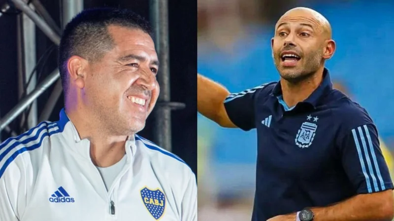 Javier Mascherano, Boca, Juan Román Riquelme, Selección Argentina, Leandro Brey, deportes