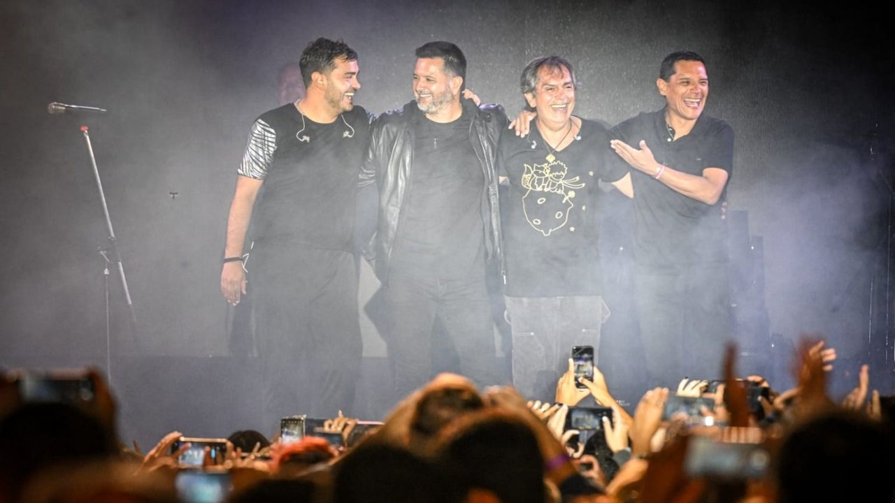Álvaro Teruel; Jorge Rojas; Mario Teruel y Rubén Ehizaguirre 