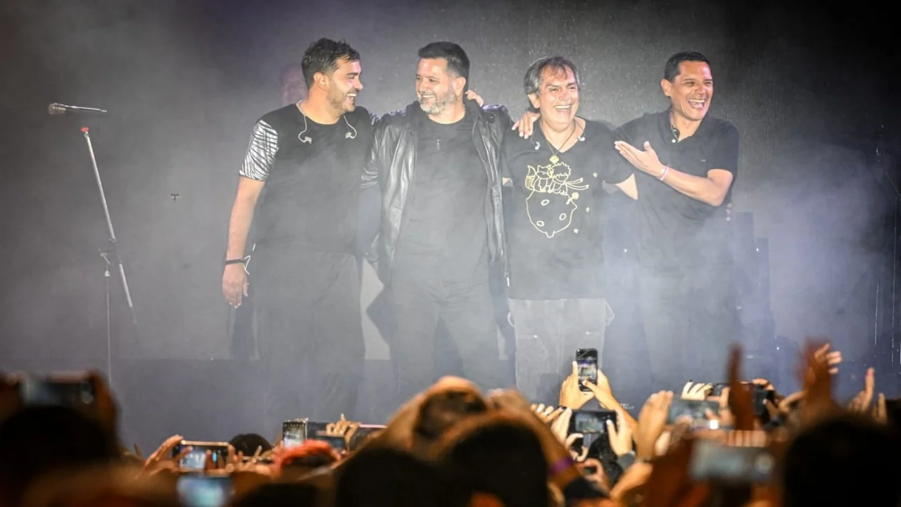 Álvaro Teruel; Jorge Rojas; Mario Teruel y Rubén Ehizaguirre 