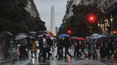 Alerta naranja: se pidió precaución ante las fuerte lluvias en el AMBA. Alerta naranja: se pidió precaución ante las fuerte lluvias en el AMBA.