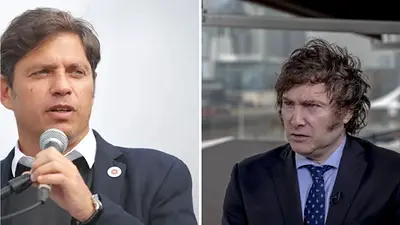 Kicillof Milei Kicillof Milei