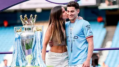 Julián Álvarez, Manchester City, Selección Argentina, Emilia Ferrero, deportes Julián Álvarez, Manchester City, Selección Argentina, Emilia Ferrero, deportes