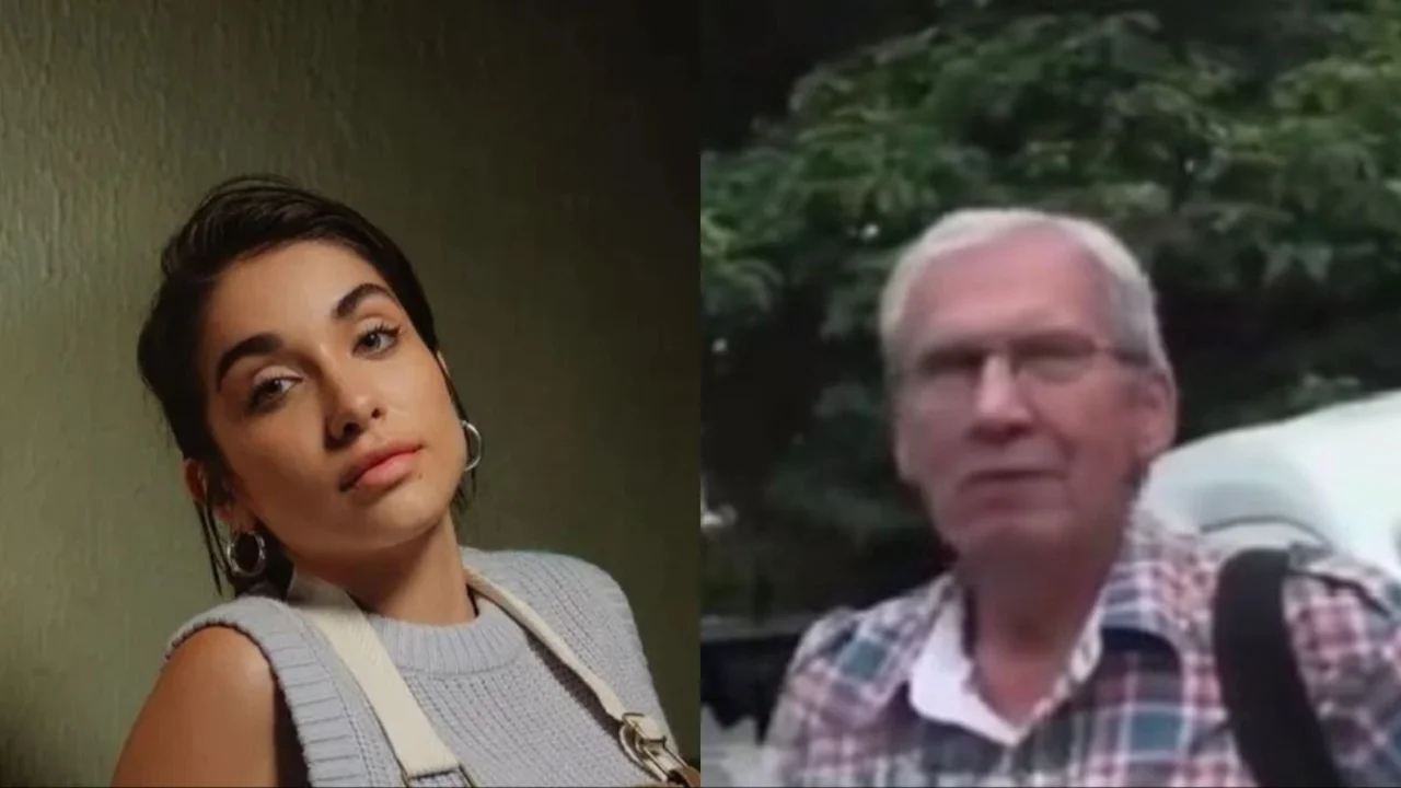 Tío de María Becerra en el móvil de Telenoche