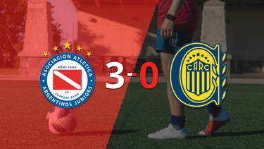 Con doblete de Maximiliano Romero, Argentinos Juniors liquidó 3-0 a Rosario Central