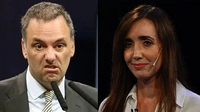 Manuel Adorni y Victoria Villarruel Manuel Adorni y Victoria Villarruel