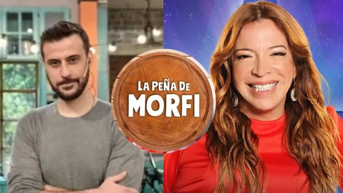 Diego Leuco y Lizy Tagliani en La Peña de Morfi