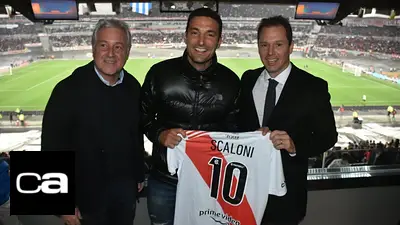 River, Lionel Scaloni, Selección Argentina, Jeremías Martinet, deportes River, Lionel Scaloni, Selección Argentina, Jeremías Martinet, deportes