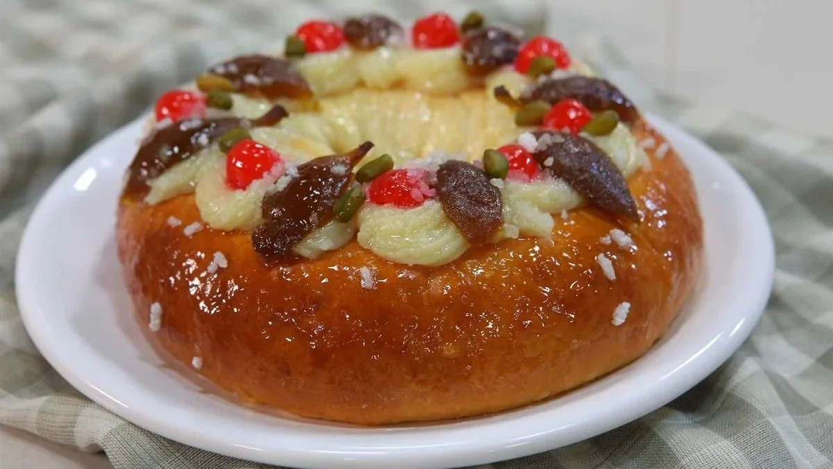 La rosca de pascua es una comida tradicional de Semana Santa 