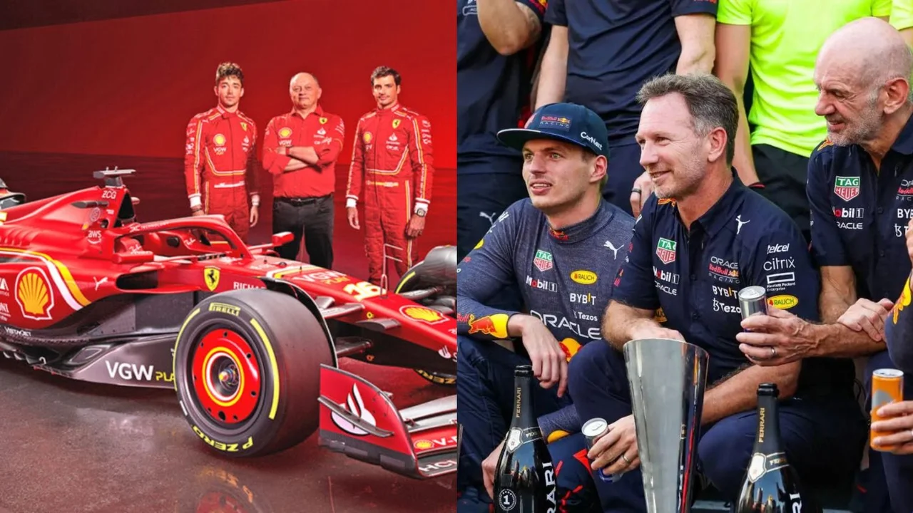 Red Bull Ferrari Fórmula 1 F1