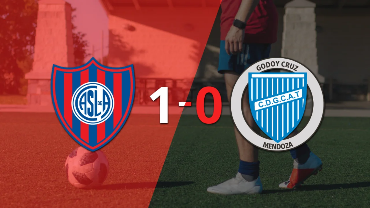 Godoy Cruz no pudo con San Lorenzo y cayó 1-0
