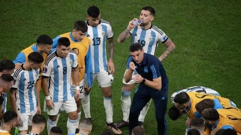 Selección Argentina, Lionel Scaloni, Lionel Messi, El Salvador.