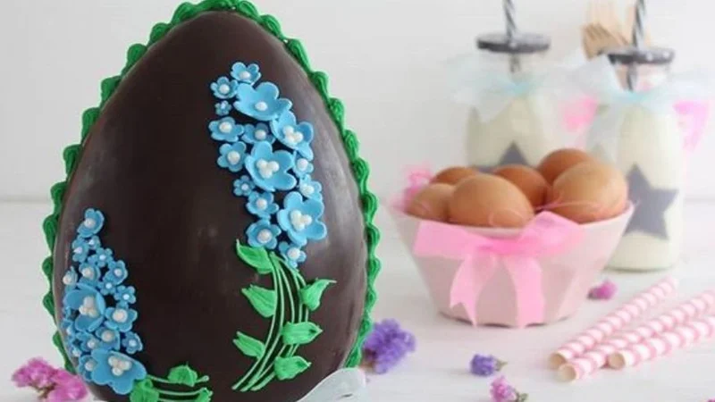 Cómo hacer glasé para huevos de pascua.