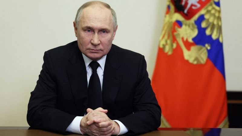 Vladimir Putin: "Castigaremos a cada uno de los que estaban detrás del atentado"