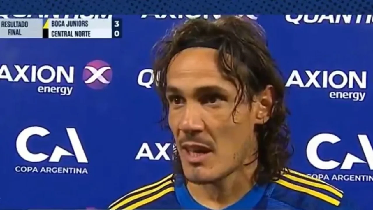 Edinson Cavani, Boca, Copa Argentina, deportes
