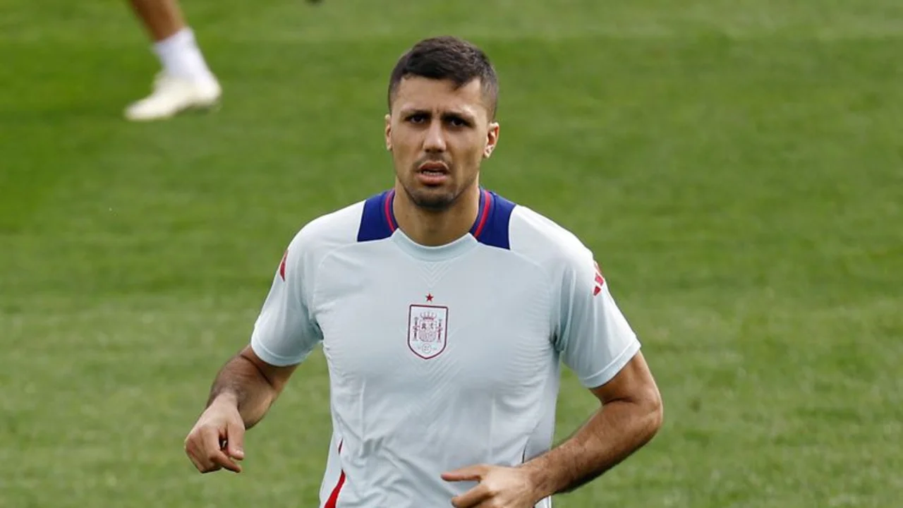 Rodri se ausenta del entrenamiento de España previo al amistoso con Brasil