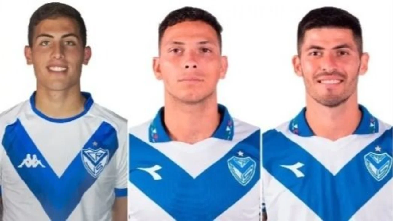 Abiel Osorio, Braian Cufre y José Florentín jugadores de Vélez abuso