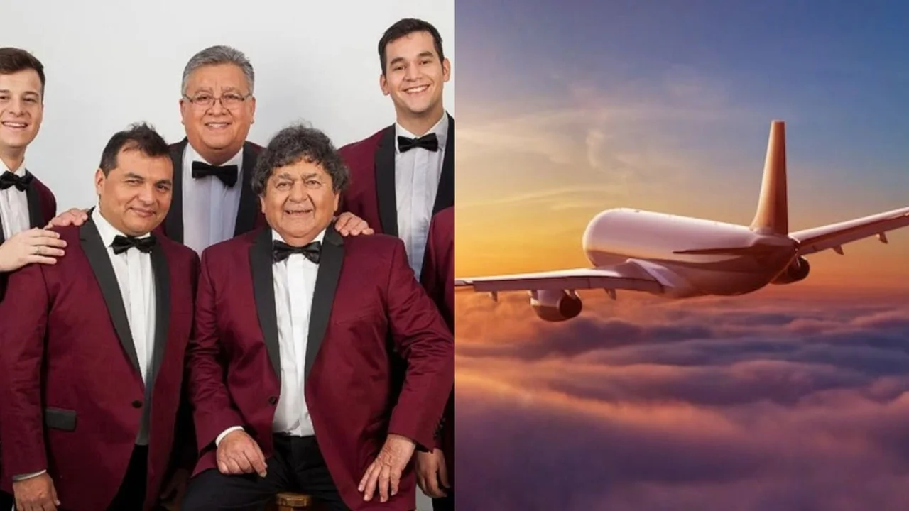 Los Palmeras avión