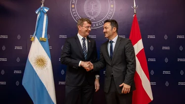 Argentina avanzó con Dinamarca para comprarle aviones de combate