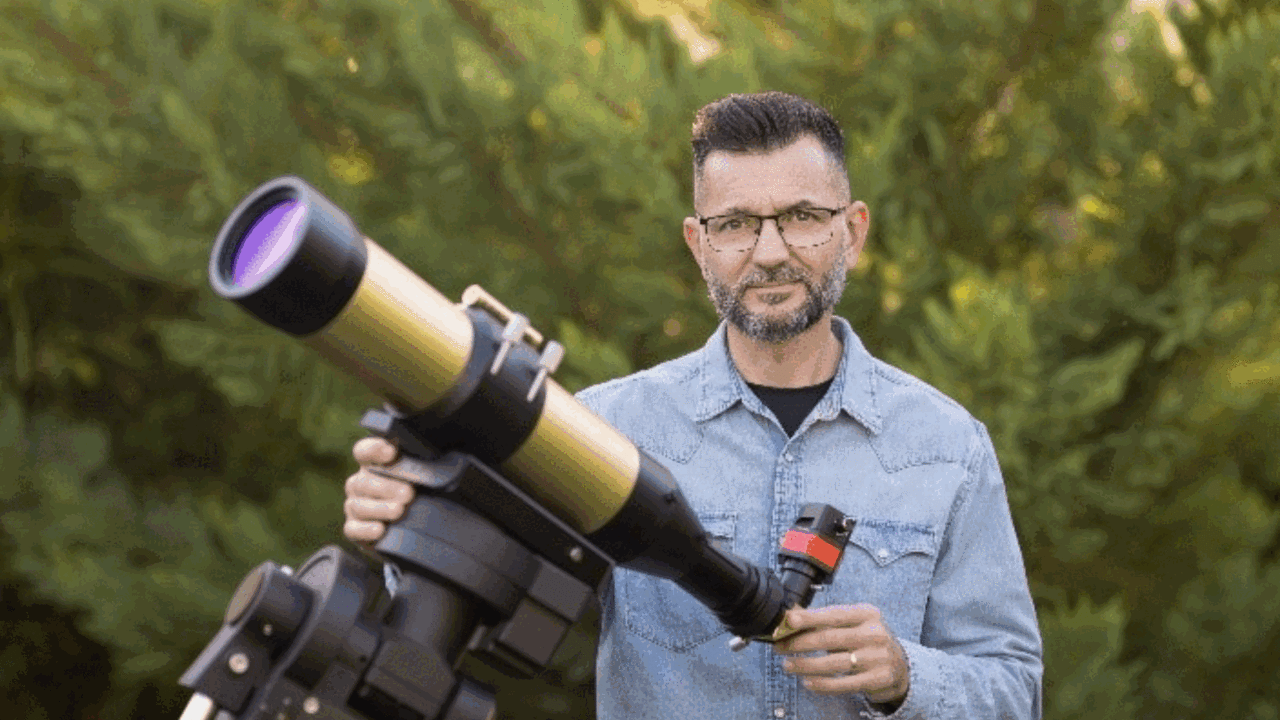 El cielo del campo de Santa Fe lo llevó a sacarle fotos al universo y a ser reconocido por la NASA: la historia del argentino que capturó una increíble explosión en el Sol
