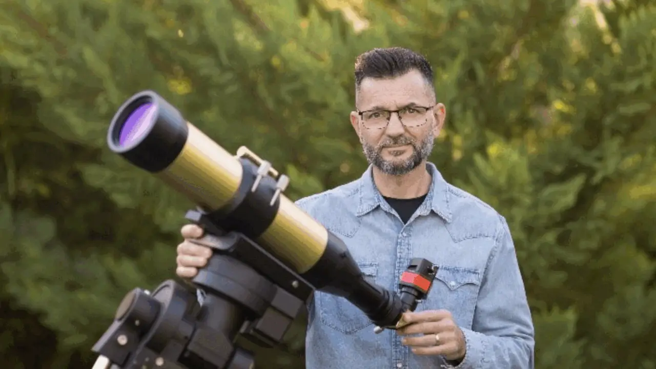 El cielo del campo de Santa Fe lo llevó a sacarle fotos al universo y a ser reconocido por la NASA: la historia del argentino que capturó una increíble explosión en el Sol