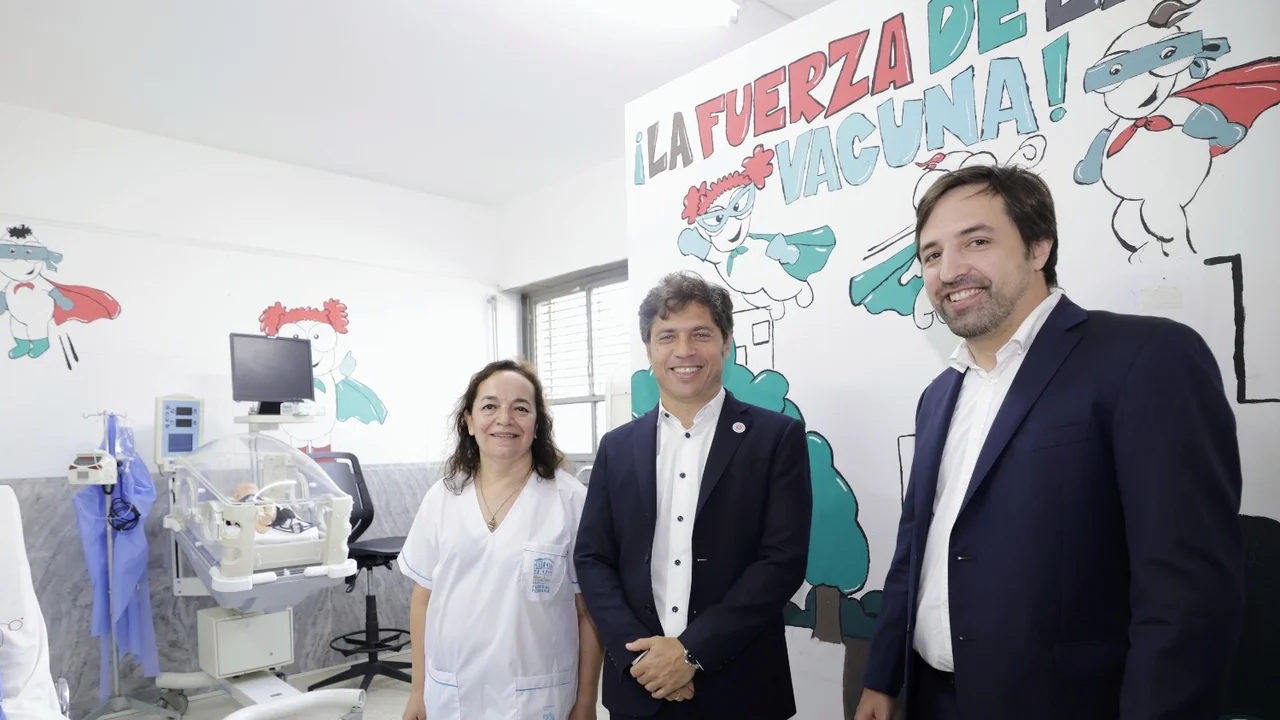 Kicillof se diferenció de Milei y resaltó el rol del Estado para atender los problemas de la salud