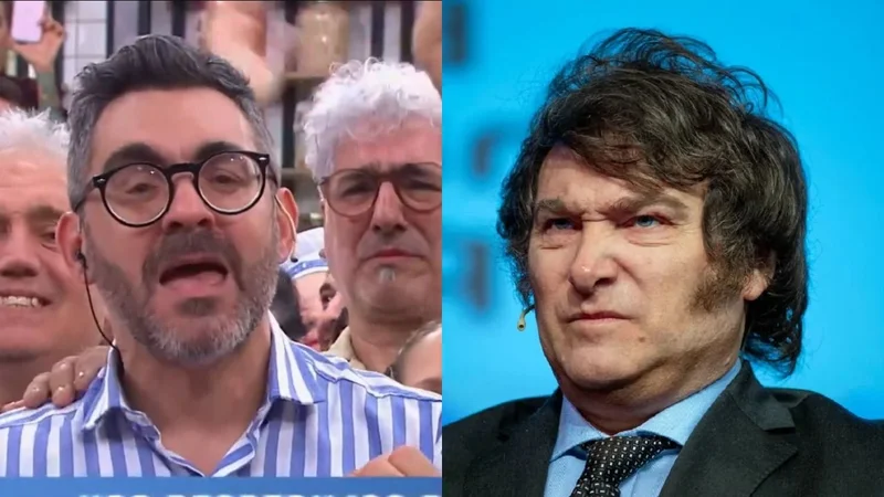 Juan Braceli y Javier Milei