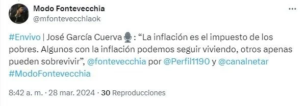 Twitter de Modo Fontevecchi