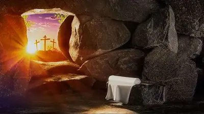 Imagen que ilustra la resurrección de Jesús Imagen que ilustra la resurrección de Jesús