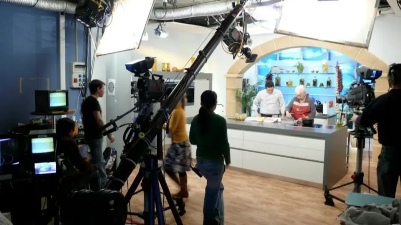Estudio de televisión.