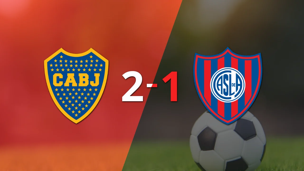 Boca Juniors voltea el marcador y triunfa 2 a 1 ante San Lorenzo