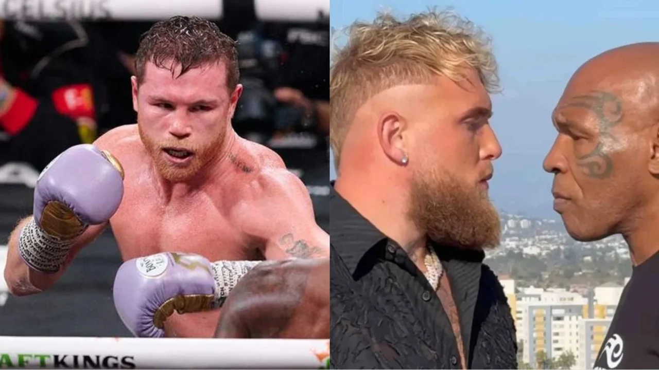Boxeo Mike Tyson Jake Paul Saúl "Canelo" Álvarez 
