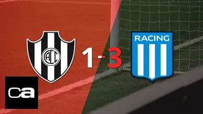 Central Córdoba (SE) no pudo detener a Adrián Martínez y cayó ante Racing Club Central Córdoba (SE) no pudo detener a Adrián Martínez y cayó ante Racing Club