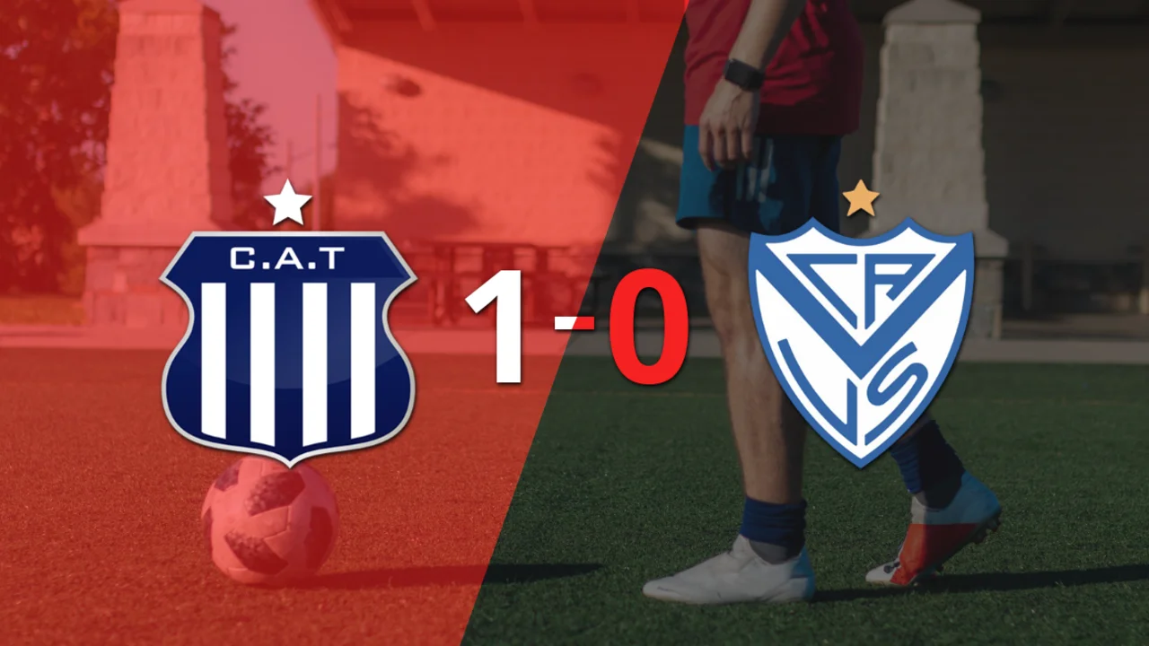 Vélez no logra superar a Talleres y pierde con un gol en contra