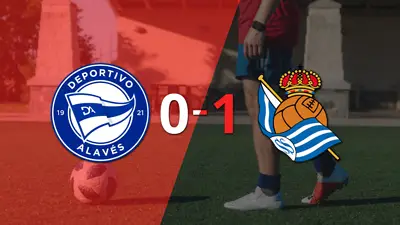 A Real Sociedad no le sobró nada, pero venció a Alavés por 1 a 0 A Real Sociedad no le sobró nada, pero venció a Alavés por 1 a 0