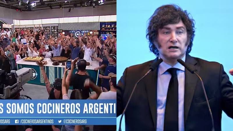 Cocineros Argentinos y Javier Milei