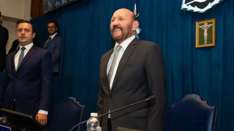 Insfrán fue contundente contra Milei en la apertura de sesiones: "Nuestra patria no es una sociedad anónima"