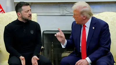 Ucranianos enfrentan nueva realidad en relaciones con EEUU tras enfrentamiento entre Trump y Zelenski Ucranianos enfrentan nueva realidad en relaciones con EEUU tras enfrentamiento entre Trump y Zelenski