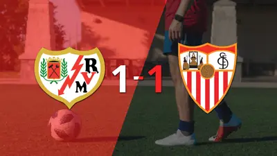 Rayo Vallecano y Sevilla se reparten los puntos y empatan 1-1 Rayo Vallecano y Sevilla se reparten los puntos y empatan 1-1