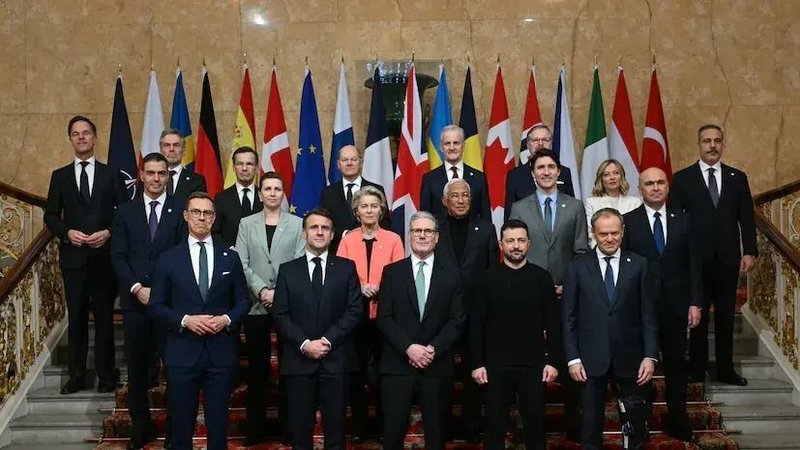 Zelensky, con el apoyo de los europeos que trabajarán en una propuesta de paz
