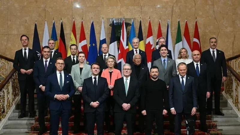 Zelensky, con el apoyo de los europeos que trabajarán en una propuesta de paz