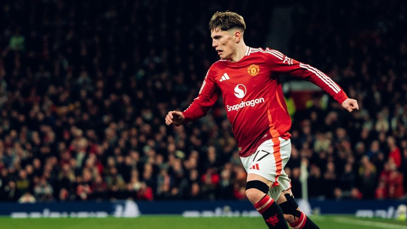 Alejandro Garnacho, Manchester United, FA Cup, Selección Argentina