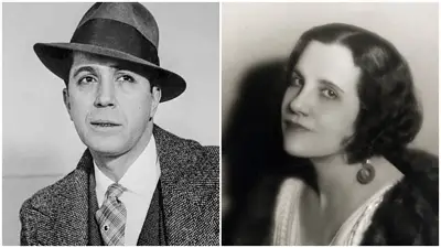 Carlos Gardel y Ninon Vallin Carlos Gardel y Ninon Vallin