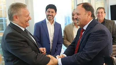 Desarrollo sustentable: Quintela mantuvo reuniones claves con exponentes del sector minero Desarrollo sustentable: Quintela mantuvo reuniones claves con exponentes del sector minero