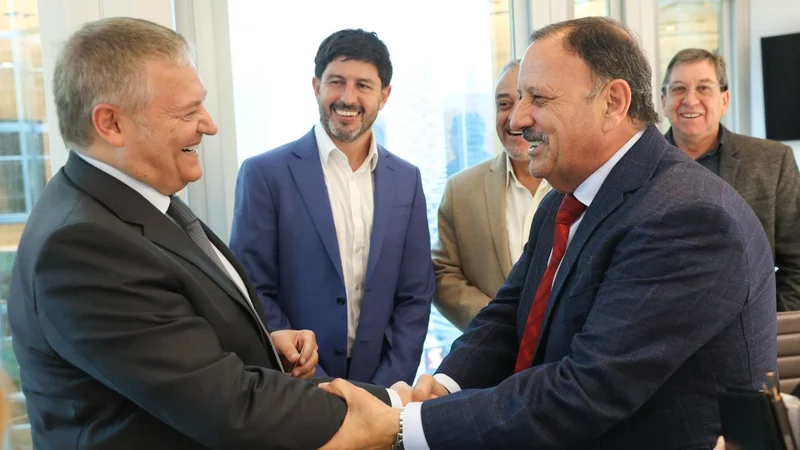 Desarrollo sustentable: Quintela mantuvo reuniones claves con exponentes del sector minero