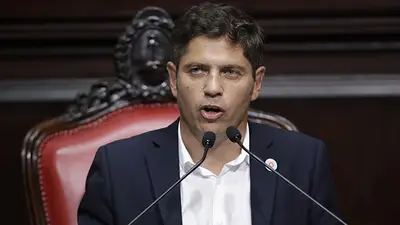 Axel Kicillof afirmó que el modelo económico de Javier Milei es una "estafa piramidal" y señaló a los ganadores y perdedores Axel Kicillof afirmó que el modelo económico de Javier Milei es una "estafa piramidal" y señaló a los ganadores y perdedores