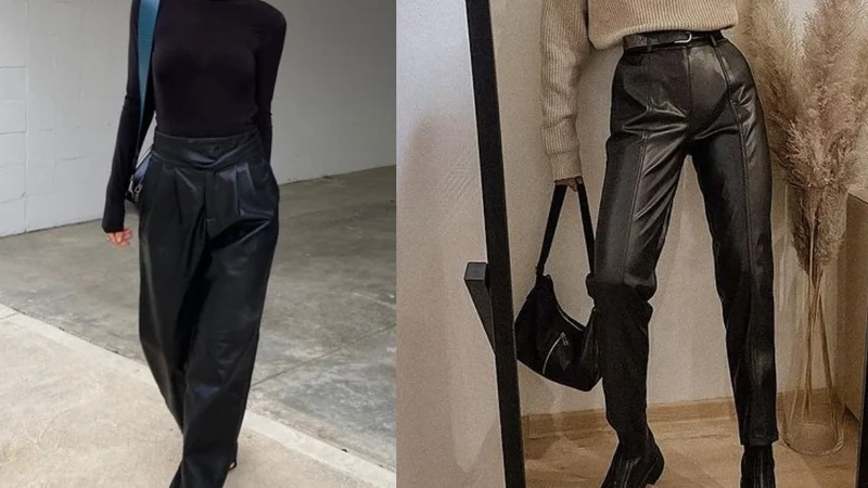 Pantalones engomados.