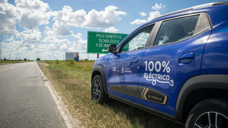 El Gobierno de Formosa incorporó un novedoso auto 100% eléctrico, para promover la sustentabilidad: los detalles de la iniciativa
