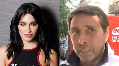 Lali Espósito. Eduardo Feinmann. Lali Espósito. Eduardo Feinmann.