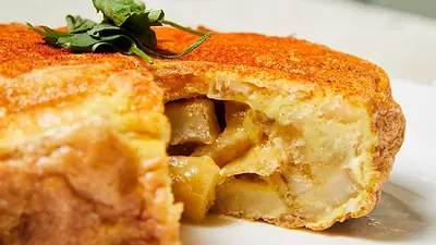 Tortilla de papas. Tortilla de papas.