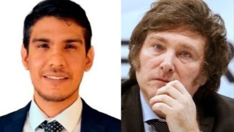 Sergio Morales. Javier Milei